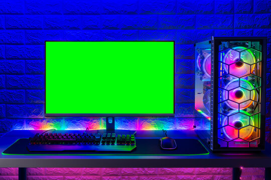 Gaming PC, colourful, gaming, pc, HD phone wallpaper