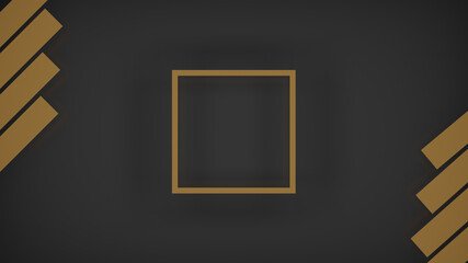 frame on wall gold luxury
