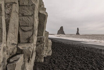 Iceland, Kirkjufjara Beach
