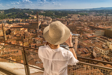 Florence from Duomo  - binocular