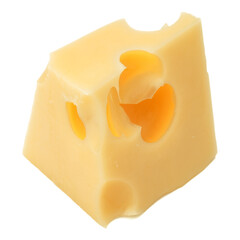 Cheese isolated on white background