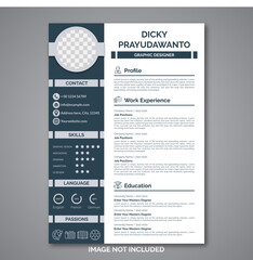 Professional curriculum vitae template