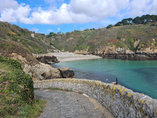 Obraz premium Saints Bay, Guernsey Channel Islands