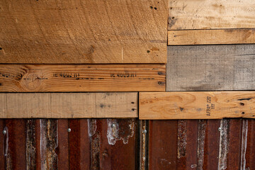 old wooden wall 