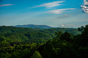 landscape with mountains