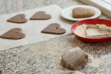 Gingerbread Hearts