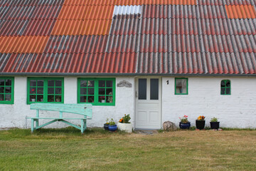 Fototapeta na wymiar Living On The Island Of Mandø, Denmark