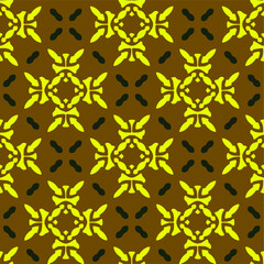 Seamless pattern with multicolored shapes.