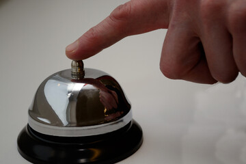 Table Bell Is Pressed