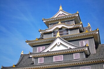 Fototapeta premium Okayama Castle also known as 