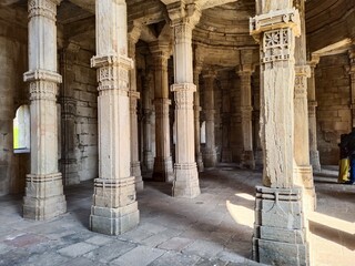 Fototapeta premium columns in the forum