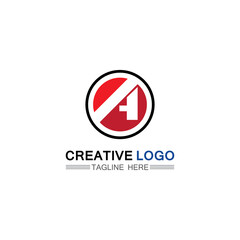 A Letter Logo Template