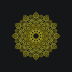 spiritual symbol round ornament