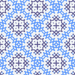  Seamless pattern with multicolored shapes.