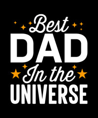 Father typography quote design for awesome dad for gift card, banner, vector, t-shirt, poster, print, label