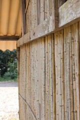 Caiçara construction in an indigenous village.