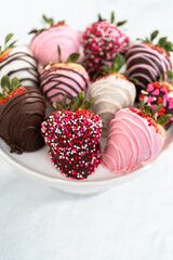 Chocolate dipped strawberries