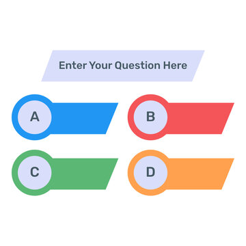 
Download This Premium Vector Of Multiple Choice Question
