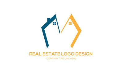 abstract logo design home.