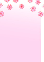 春にメッセージに！イメージイラスト