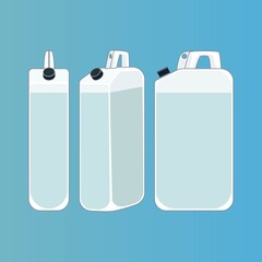 Water Please or Jerigen icon, object, beground template