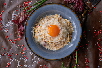 fried eggs in a frying pan