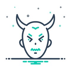 Mix icon for tremendous