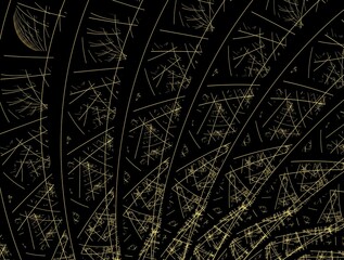 Imaginatory fractal background Image