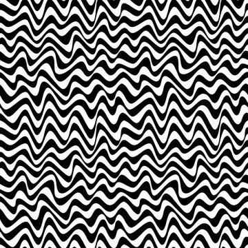 Seamless Irregular Curvilinear Pattern