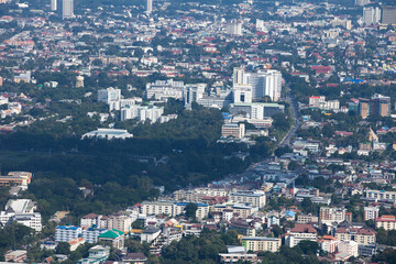 view of the city , Chiang mai , Thailand