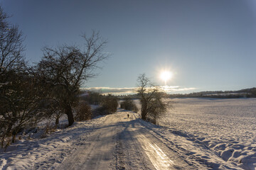 Landschaft im Winter