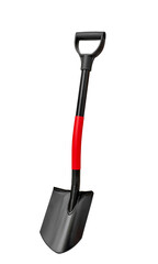 Garden spade isolated on a white background