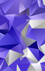 Fototapeta premium 3d Triangles, abstract background. Design wallpaper.