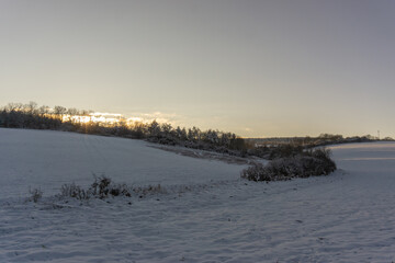 Landschaft im Winter