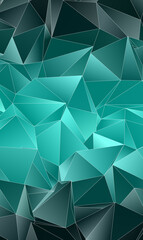 Fototapeta premium Abstract Low-Poly background. triangulated texture. Design 3d. Polygonal geometrical pattern. Triangular modern style