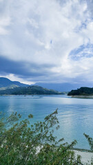 Fototapeta na wymiar Sun Moon Lake in Taiwan