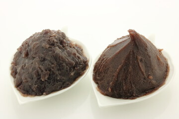 こし餡とつぶ餡