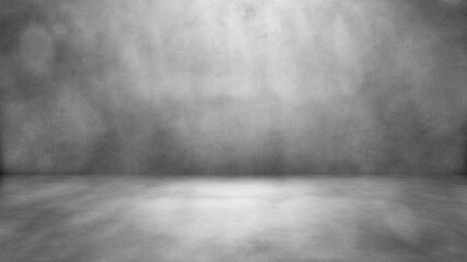 Concrete wall white color for background. Old grunge textures with scratches and cracks. White painted cement wall texture.