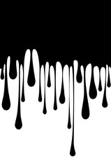 Black dripping background