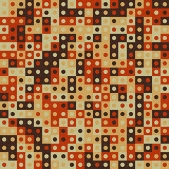 Abstract Geometric Pattern generative computational art illustration