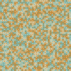 Fototapeta premium Abstract Geometric Pattern generative computational art illustration