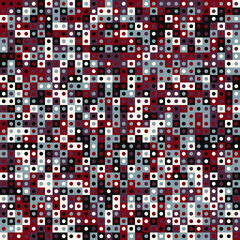 Abstract Geometric Pattern generative computational art illustration