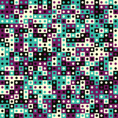 Abstract Geometric Pattern generative computational art illustration