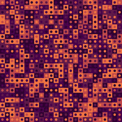 Abstract Geometric Pattern generative computational art illustration