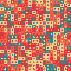 Abstract Geometric Pattern generative computational art illustration