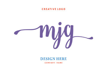 MJG lettering logo is simple, easy to understand and authoritative