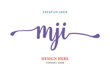 MJI lettering logo is simple, easy to understand and authoritative