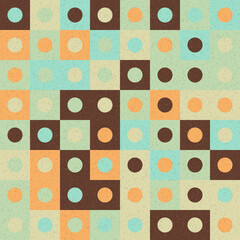 Abstract Geometric Pattern generative computational art illustration