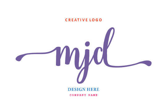 MJD lettering logo is simple, easy to understand and authoritative