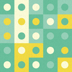 Abstract Geometric Pattern generative computational art illustration